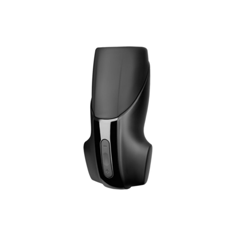 Satisfyer Men Heat Vibration | Masturbator pentru Barbati | Vibrator cu 11 Programe de Vibratie | Functie Inovatoare de Incalzire | Impermeabil (IPX7) | Baterie Reincarcabila | Silicon Prietenos cu Pielea