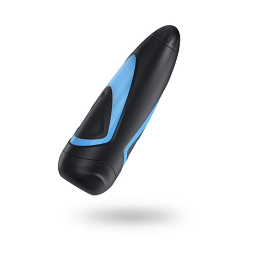 Satisfyer Men One | Masturbator Vibrant | Regulator de Presiune Interna Inovator | Functie Unica de Pompare | Impermeabil (IPX7) | Material Cyberskin