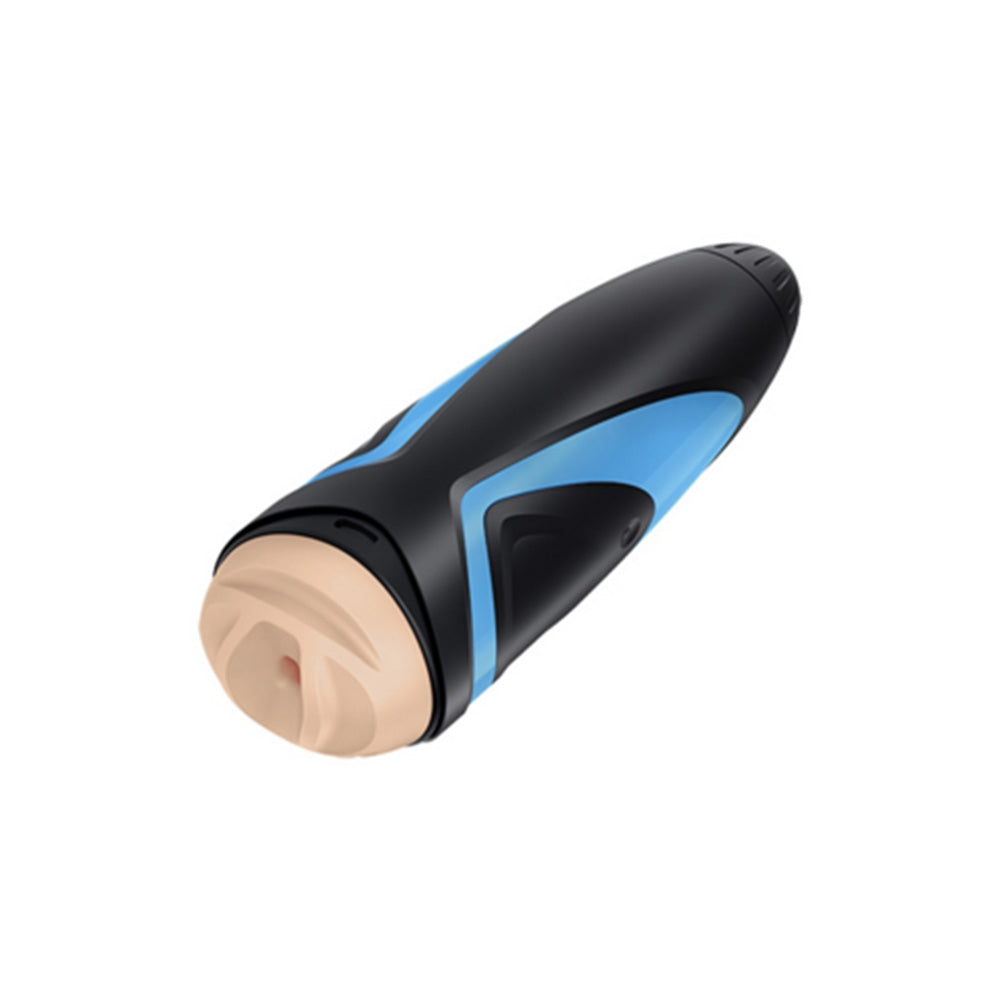 Satisfyer Men One | Masturbator Vibrant | Regulator de Presiune Interna Inovator | Functie Unica de Pompare | Impermeabil (IPX7) | Material Cyberskin