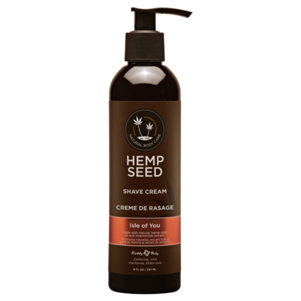 Crema de Ras Hemp Seed Isle of You - Ras Fara Iritatii cu Ulei de Canepa - Hidratanta cu Aroma de Tuberoza, Citrice si Ambra - 237 ml