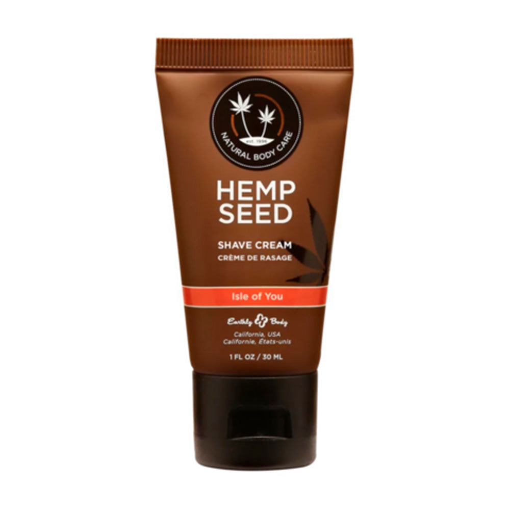 Crema de Ras Hemp Seed Isle of You - Ras Fara Iritatii cu Ulei de Canepa - Hidratanta cu Aroma de Tuberoza, Citrice si Ambra - 30 ml