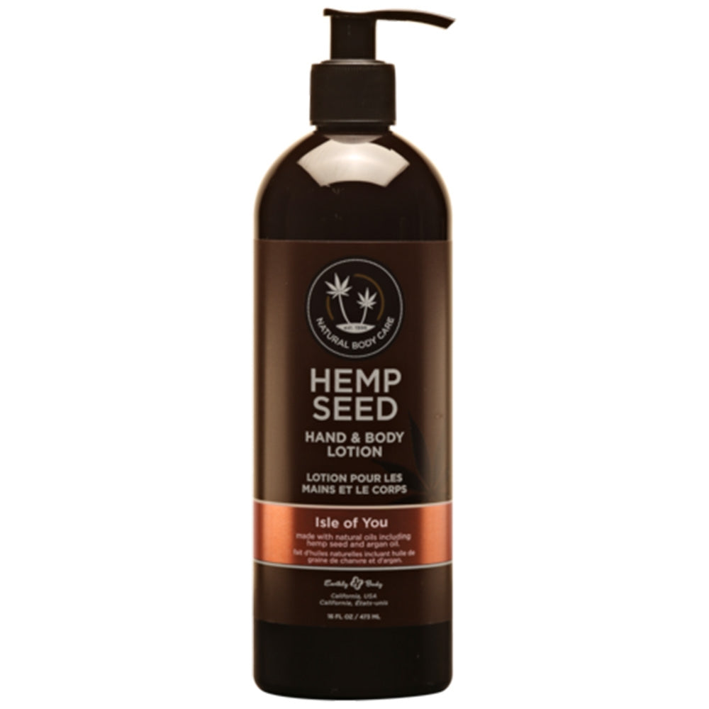 Lotiune pentru Maini si Corp cu Ulei de Canepa - Calmeaza Pielea Uscata - Ulei de Argan, Ulei de Seminte de Canepa - Formula Usoara si Non-Grasa - Vegan si Cruelty Free- 473 ml