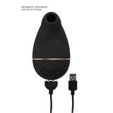 SHOTS Kissable Vibrator Clitoridian cu Design Special - Tehnologie Airwave Fara Contact si Impermeabil - 11 Niveluri de Intensitate - Pentru Tine - Negru