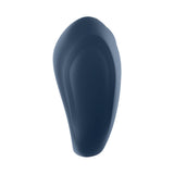 Inel Pentru Penis Satisfyer Strong One cu Vibratii - silicon de inalta calitate, Albastru - Compatibil cu aplicatia Satisfyer Connect App pentru controlare wireless - 10 Moduri Vibratii - Reincarcabil, rezistent la apa IPX7