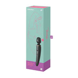 Vibrator Wand Satisfyer Wand-er Woman Negru - perfect pentru masaj in cuplu si stimulare intima - versatil si puternic, reincarcabil