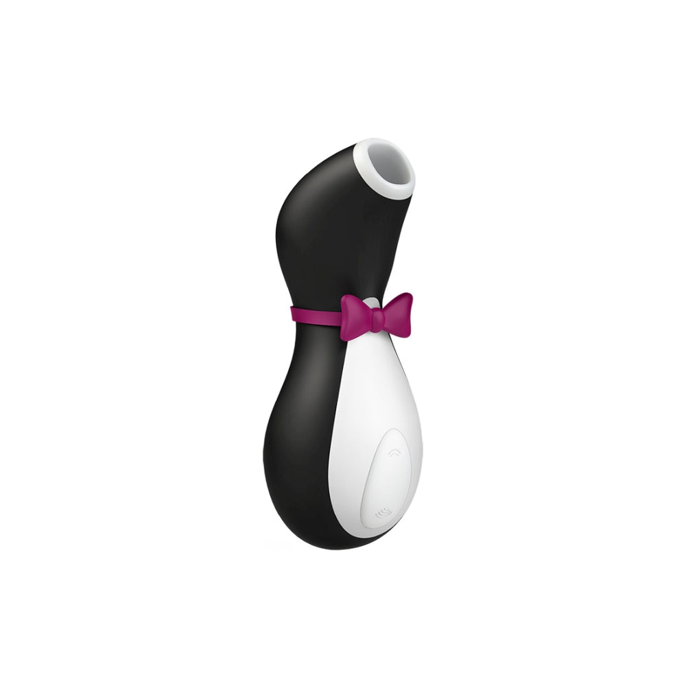 Vibrator Clitoris Satisfyer Penguin | Tehnologie Air Pulse | 11 niveluri de intensitate a undelor de presiune | Rezistent la apa (IPX7) | Baterie reincarcabila | Silicon prietenos cu pielea