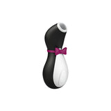 Vibrator Clitoris Satisfyer Penguin | Tehnologie Air Pulse | 11 niveluri de intensitate a undelor de presiune | Rezistent la apa (IPX7) | Baterie reincarcabila | Silicon prietenos cu pielea