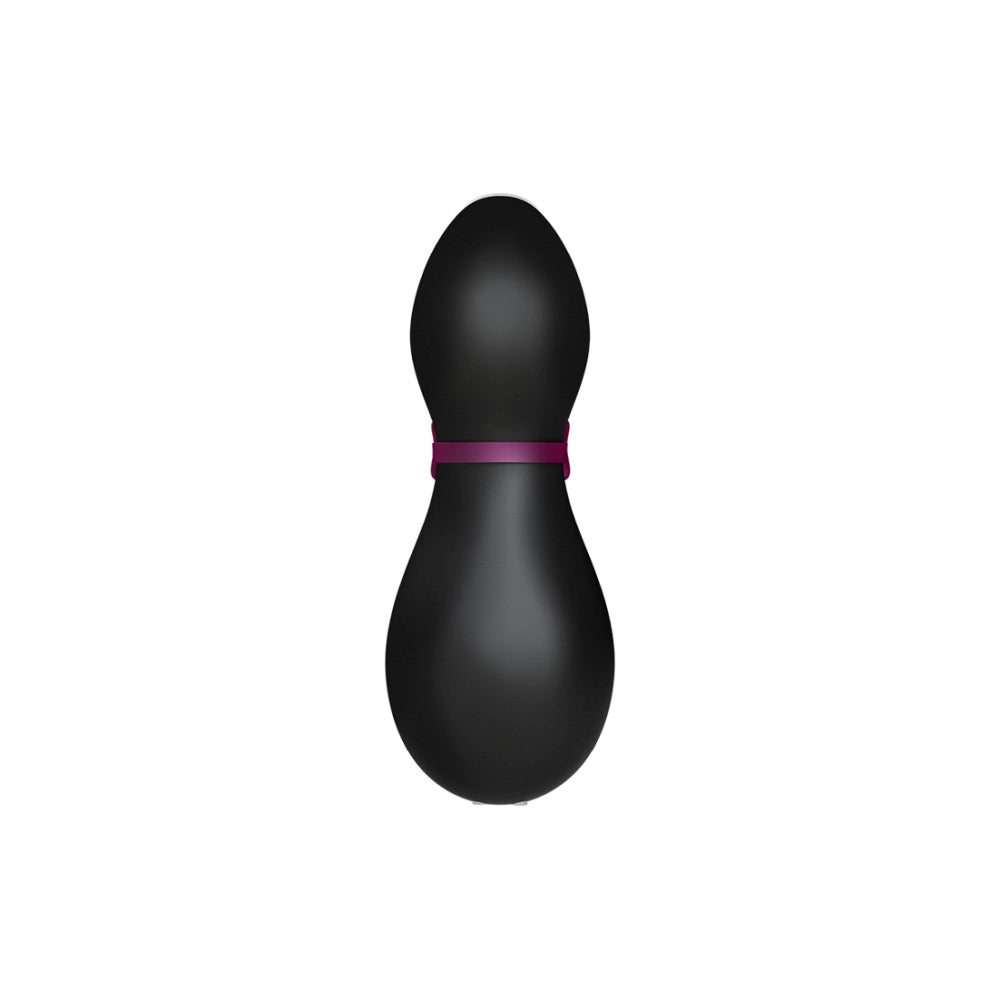 Vibrator Clitoris Satisfyer Penguin | Tehnologie Air Pulse | 11 niveluri de intensitate a undelor de presiune | Rezistent la apa (IPX7) | Baterie reincarcabila | Silicon prietenos cu pielea