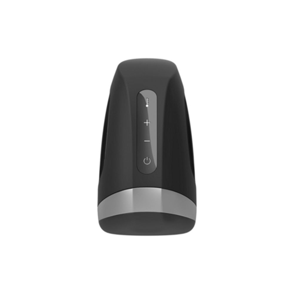 Satisfyer Men Heat Vibration | Masturbator Vibrator | 11 Programe de Vibratii | Functie Inovatoare de Incalzire | Impermeabil (IPX7) | Baterie Reincarcabila | Silicon Sigur pentru Piele | Negru