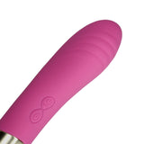 Vibrator Dublu Silentios Loveline Roz - stimulare punctul G, sistem de clapare - silentios 50 Db - reincarcabil, 10 Moduri Vibratii