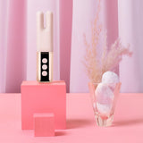 Vibrator Mini Le Wand Deux Reincarcabil, Vibrator Silicon pentru Stimulare Clitoris si Mameloane, 15 Moduri de Vibratie, 6 Niveluri Intensitate, USB si Rezistent la Apa
