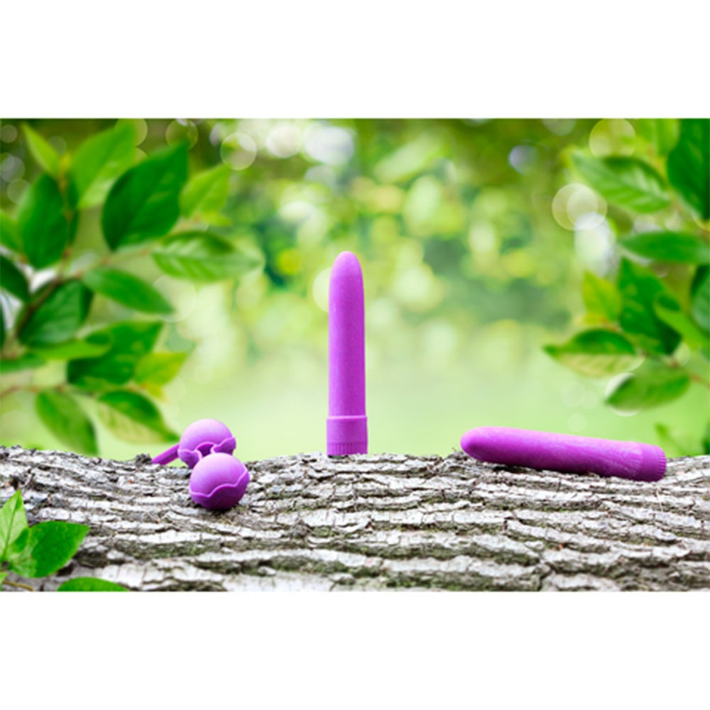 Bile Geisha Ecologice Bio din Plastic Reciclat - Bile pentru Stimularea Punctului G si Antrenament Pelvian, Impermeabile, Diametru 3.6 cm