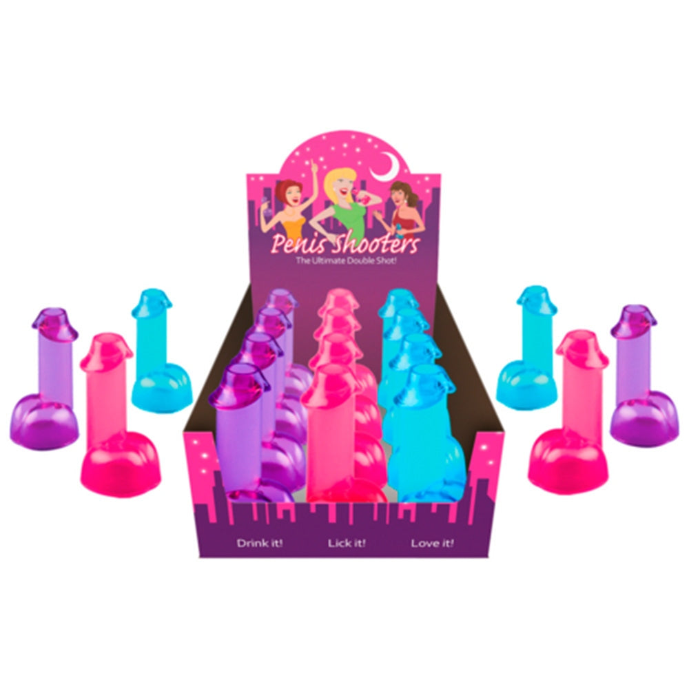 Kheper Games Set Pahare Penis 12 Buc - Pahare Shooter Party Burlacite 103 ml - Accesorii Petreceri Tematice