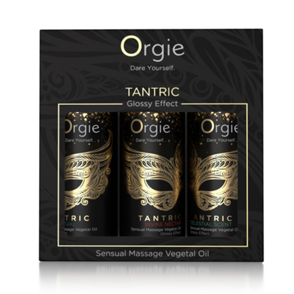 Ulei de Masaj Senzual Orgie Sexy Therapy Colectie Mini - Hidratant, Catifelant, Aromele Amor, Aphrodisiac, The Secret - 30 ml
