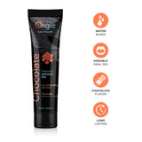 Lubrifiant pe baza de apa cu aroma de ciocolata Lube Tube - Lubrifiant sarutabil pentru sex oral, efect de lunga durata, non-lipicios - 100 ml
