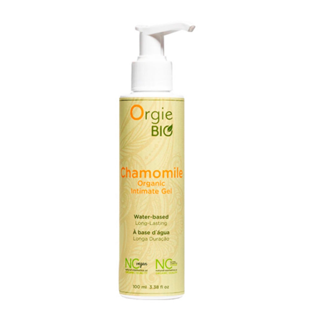 Lubrifiant pe baza de apa Orgie cu aloe vera si musetel natural - Hidratare intensa, Ingrediente vegane certificate - 100 ml