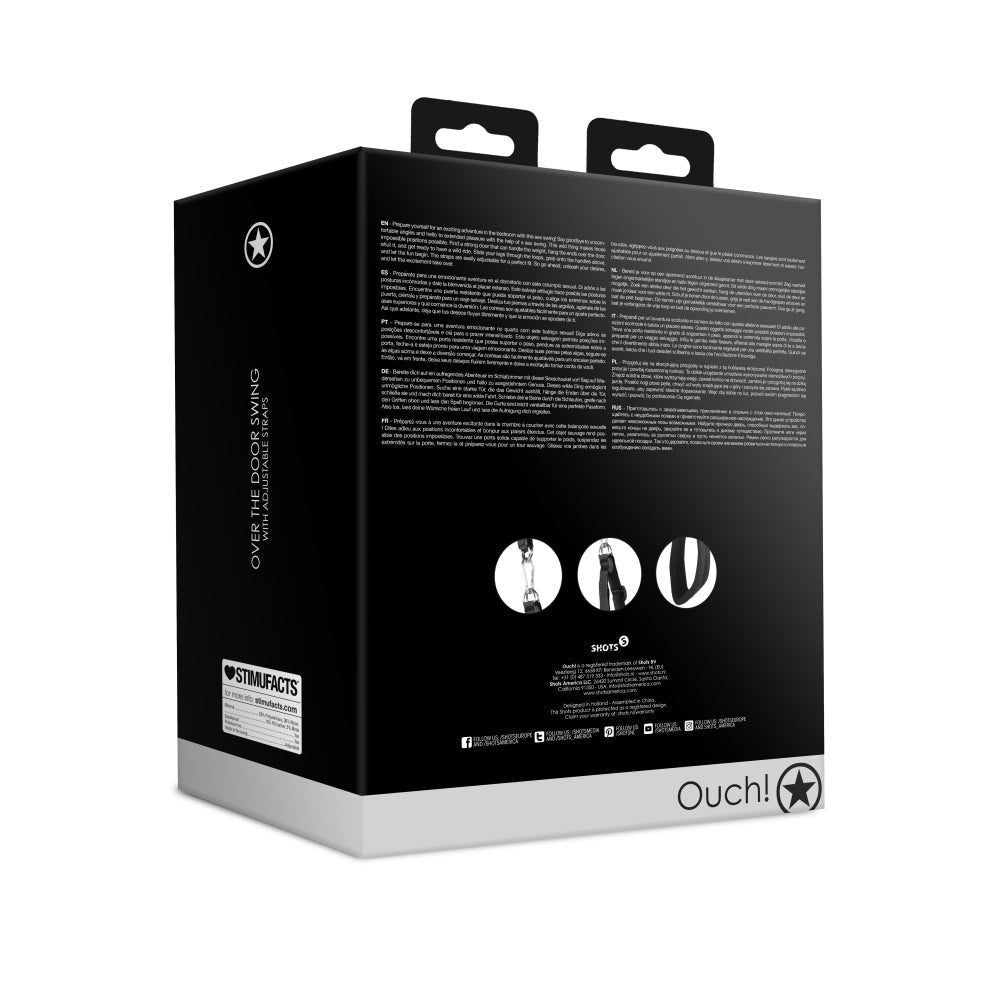 Sistem Sex Swing de Agatat pe Usa - usor de instalat, curele ajustabile pentru confort - manere si bucle pentru suport si stabilitate