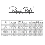 Set Lenjerie Sexy Sf. Valentin Rene Rofe Love Status - sutien din dantela si chiloti tanga - Set cu panglica fina - Bretele reglabile