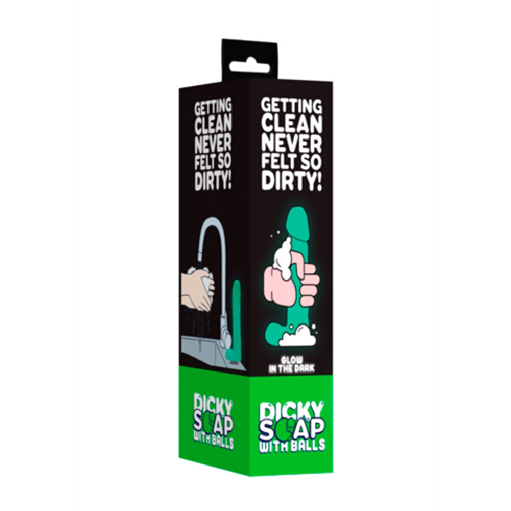 Sapun Amuzant in Forma de Penis cu Bile - Glow in the dark - Cadou Ideal pentru Distractie - DICKY SOAP