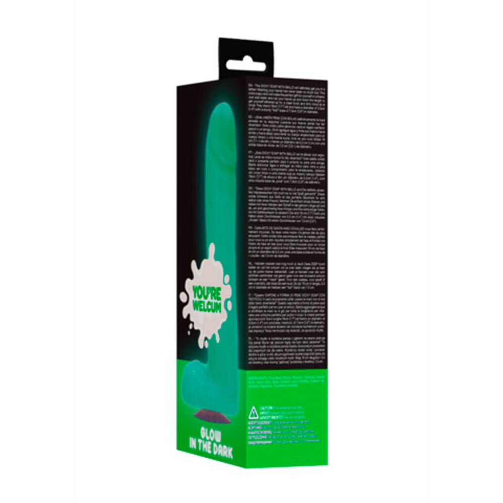 Sapun Amuzant in Forma de Penis cu Bile - Glow in the dark - Cadou Ideal pentru Distractie - DICKY SOAP