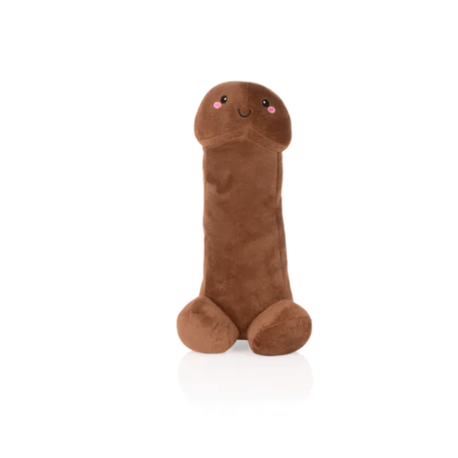 Penis din Plus - mocha, 30 cm - ideal pentru petreceri de burlaci/burlacite, majorate, sau pentru ocazii amuzante