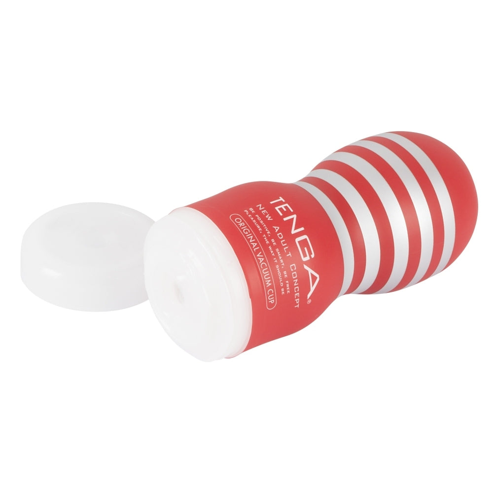Masturbator TENGA Vacuum Cup Original - Dispozitiv cu efect de aspiratie reglabil, cu lubrifiant pre-aplicat, dimensiune compacta, usor de utilizat si igienic - Ideal pentru satisfactia masculina