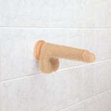 Vibrator Realist Rotativ si cu Impingere Naked Addiction 19 cm - Silicon Medical, Ventuza Puternica, Compatibil Strap-on