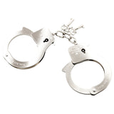 Catuse de Metal Fifty Shades of Grey You Are Mine - ideal pentru incepatori in explorarea jocurilor de bondage - include saculet din satin si 2 chei