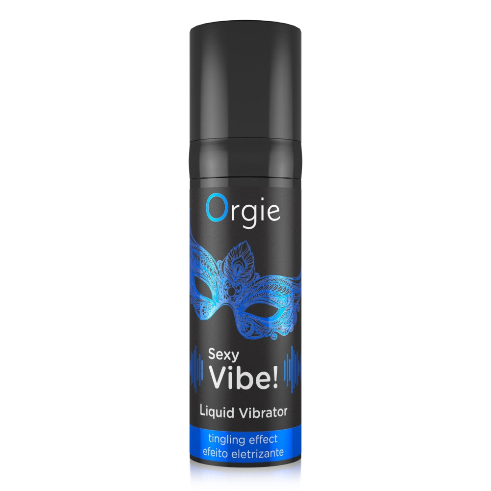 Gel stimulare intima Orgie Liquid Vibrator pentru penis si vulva, efect vibrare si furnicaturi 15 ml