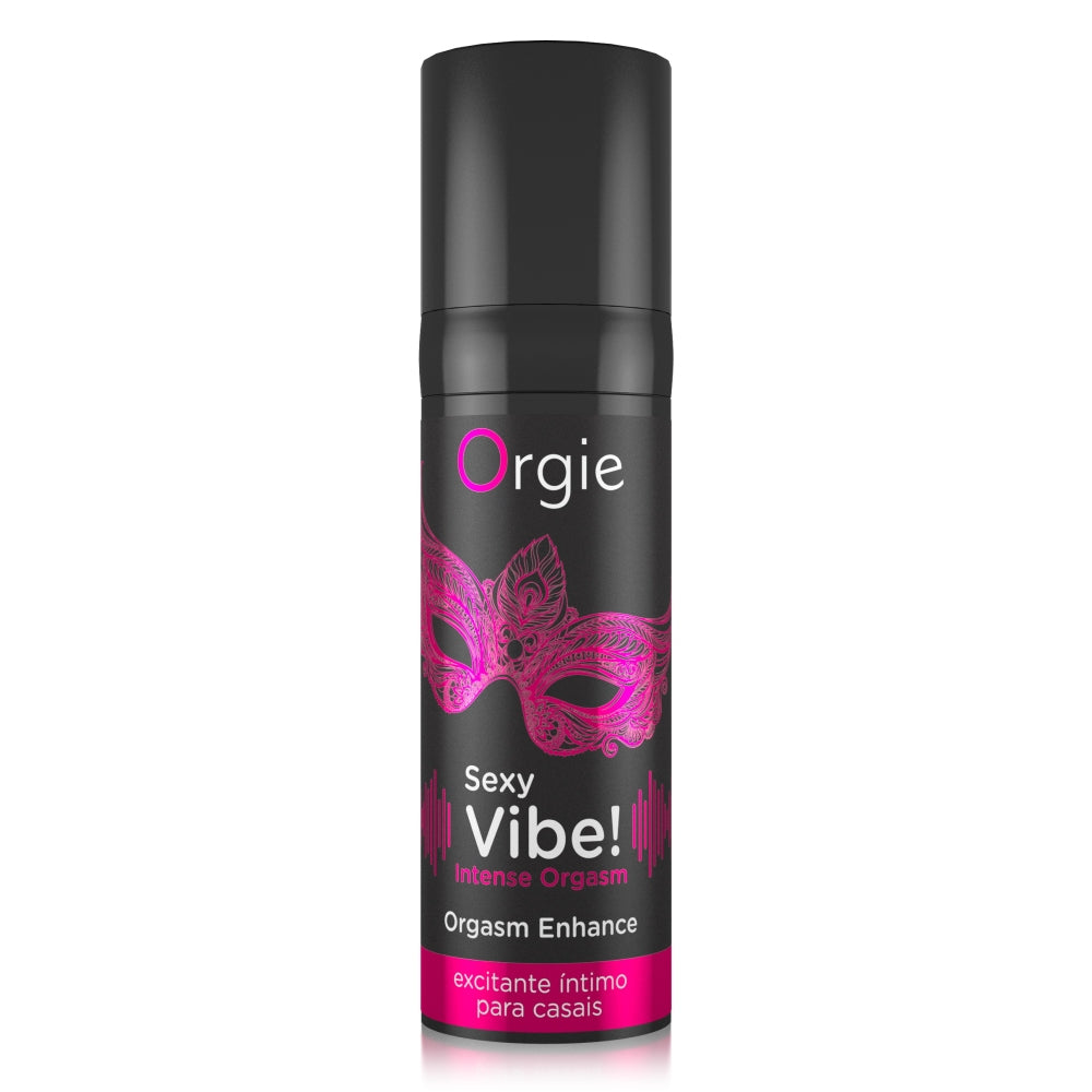 Gel Intim Vibrant Orgie pentru Barbati si Femei cu Efect de Vibratie, Incalzire si Racorire - 15 ml