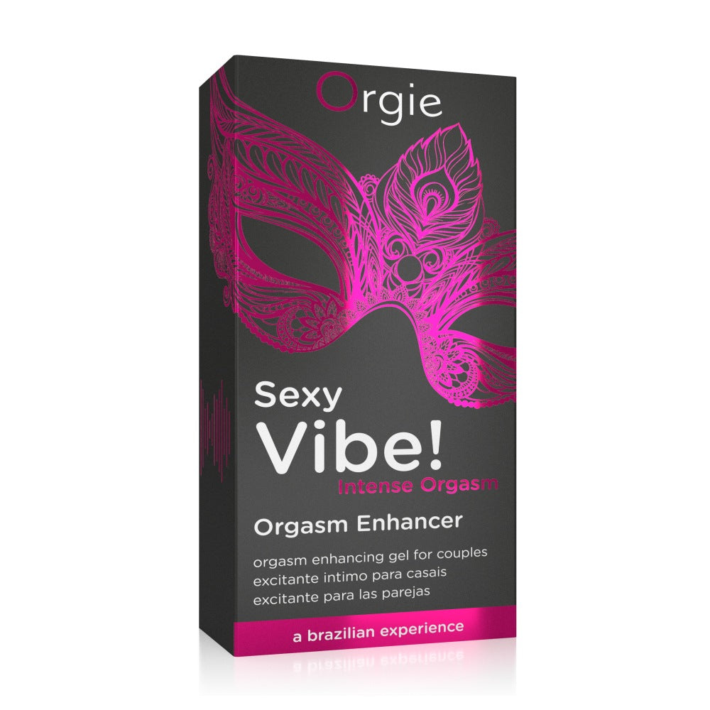 Gel Intim Vibrant Orgie pentru Barbati si Femei cu Efect de Vibratie, Incalzire si Racorire - 15 ml