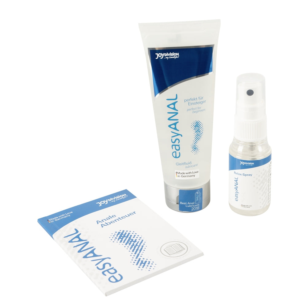 Set EasyANAL 2 Bucati - Spray Anal Relax 30 ml , Lubrifiant Anal 80 ml - perfect pentru incepator si cunoscatori ale placerilor anale