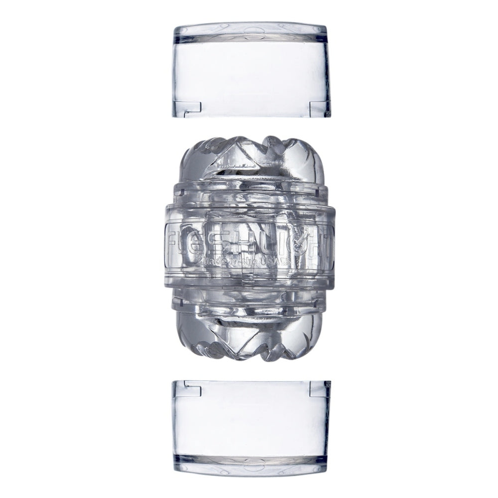 Masturbator Fleshlight compact - realist SuperSkin, ideal pentru calatorii, usor de curatat- 11 cm