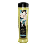 Ulei de Masaj Shunga Sensual 240 ml - Island Blossoms - 100% uleiuri naturale, Vitamina E - nu astupa porii