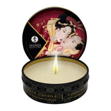 Lumanare Masaj Shunga Romance 30 ml - aroma subtile de sampanie/capsuni, arde pana la 4 ore - 100% uleiuri naturale, se topesc intr-un ulei de masaj cald si hranitor - ambalaj elegant