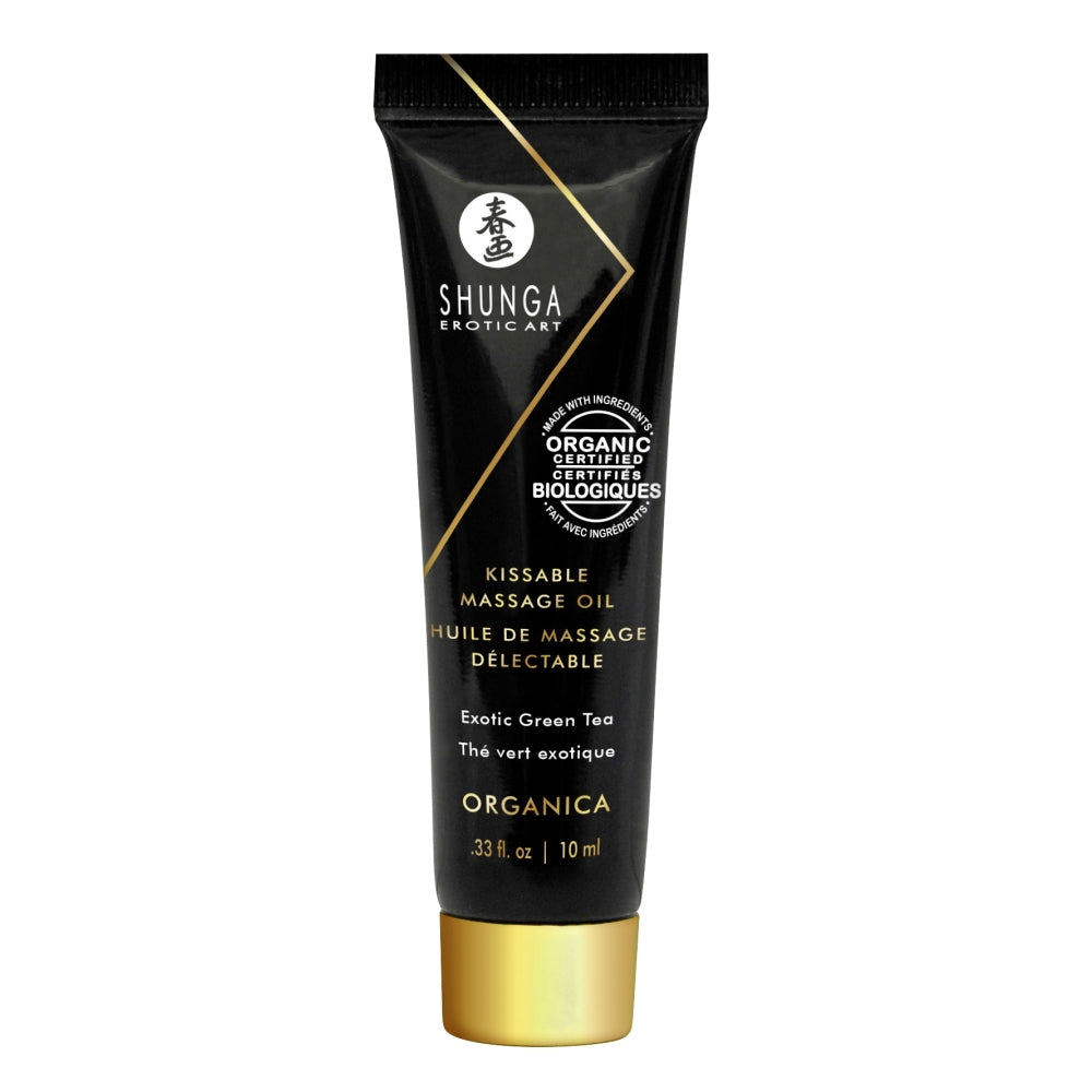 Set Masaj Senzual Shunga Geisha's Secret Organica - Uleiuri, Lumanare de Masaj, Gel Toko si Gel de Stimulare