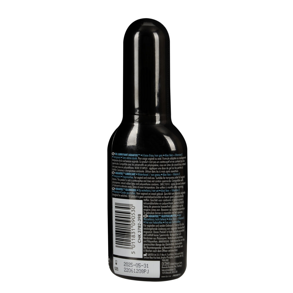 Lubrifiant Premium be baza de apa SKYN Aqua Feel 80 ml - dispensar cu pompa - Aloe vera si Vitamina E, non-gras si fara parfum
