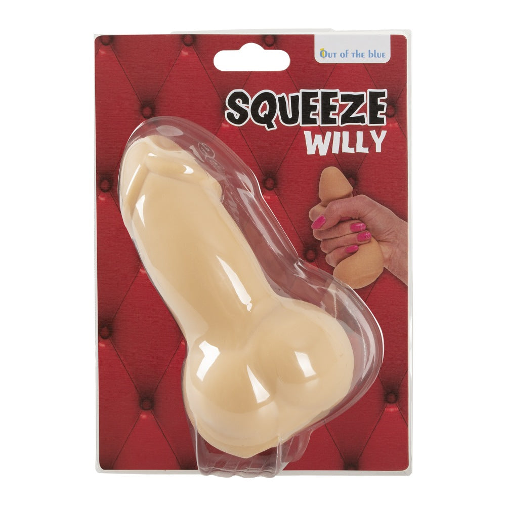 Minge Antistres in forma de penis - culoare pielii - design realist si moale