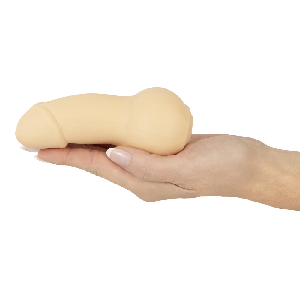 Minge Antistres in forma de penis - culoare pielii - design realist si moale