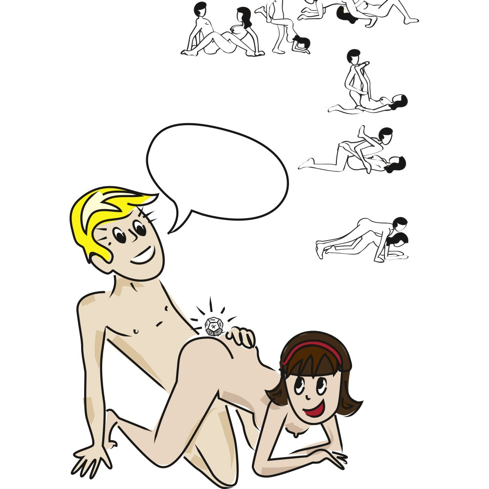 Zar Erotic cu 12 fete - pozitii sexuale diverse - joc de dragoste picant pentru cupluri - cadou amuzant pentru petrecere de burlaci, burlacite sau petrecere de nunta