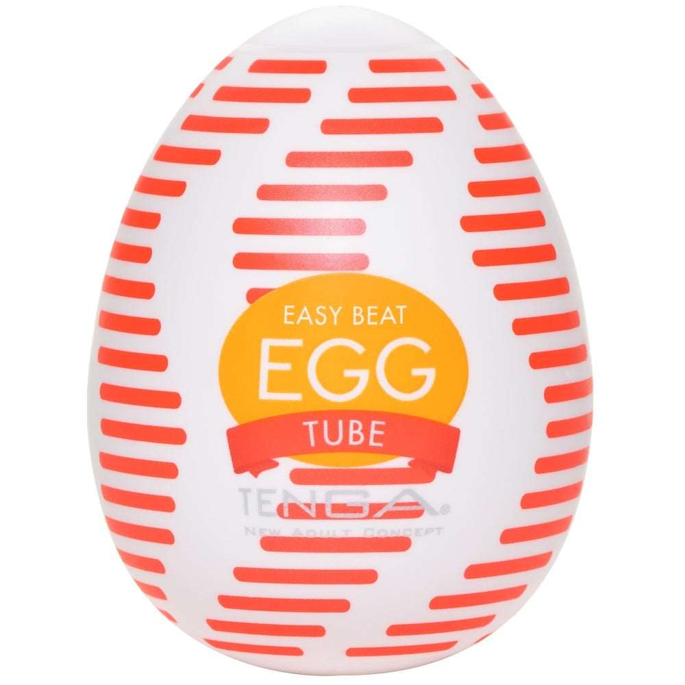 TENGA Easy Beat Egg Tube dispozitiv portabil de masturbare pentru barbati, cu lubrifiant inclus