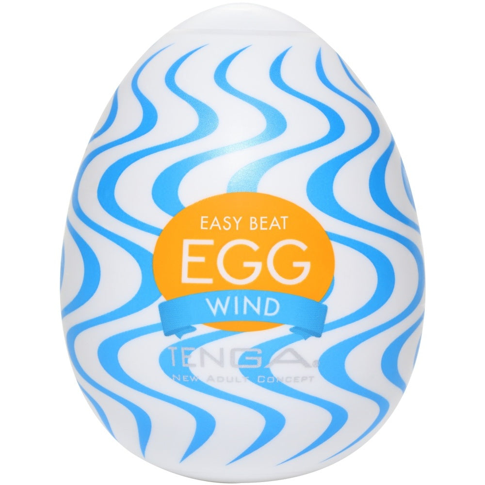 TENGA Easy Beat Egg Wind dispozitiv portabil de masturbare pentru barbati, cu lubrifiant inclus