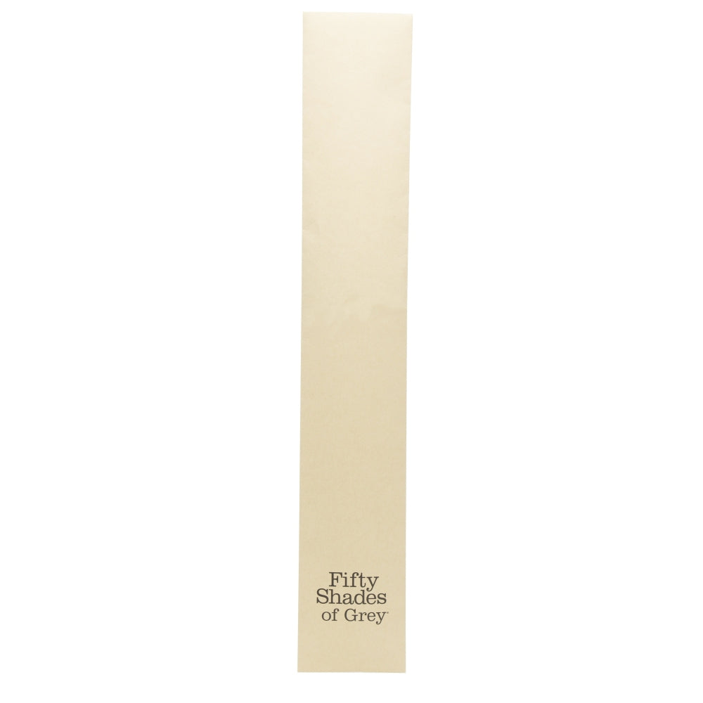Bara de Imprastiere Fifty Shades of Grey Bound to You - estetica rafinata, bara din lemn solid acoperita cu piele ecologica - lungime de 55 cm