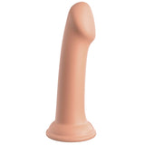 Dildo Dillio Platinum Big Hero - Portocaliu, 17.2 cm - silicon tratat cu platina, cel mai inalt grad de puritate - ventuza compatibila cu Body Dock si strap-on