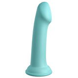 Dildo Dillio Platinum Big Hero - Turcoaz, 17.2 cm - silicon tratat cu platina, cel mai inalt grad de puritate - ventuza compatibila cu Body Dock si strap-on