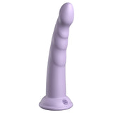 Dildo Dillio Platinum Slim Seven - Lila, 19.7 cm - silicon tratat cu platina, cel mai inalt grad de puritate - ventuza compatibila cu Body Dock si strap-on