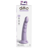 Dildo Dillio Platinum Slim Seven - Lila, 19.7 cm - silicon tratat cu platina, cel mai inalt grad de puritate - ventuza compatibila cu Body Dock si strap-on