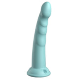 Dildo Dillio Platinum Slim Seven - Turcoaz, 19.7 cm - silicon tratat cu platina, cel mai inalt grad de puritate - ventuza compatibila cu Body Dock si strap-on