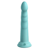 Dildo Dillio Platinum Slim Seven - Turcoaz, 19.7 cm - silicon tratat cu platina, cel mai inalt grad de puritate - ventuza compatibila cu Body Dock si strap-on