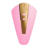 Vibrator Lay-On Shunga Obi, 10 Moduri Vibratii, Impermeabil, Whisperquiet, Roz, Stimulare Clitoridiana